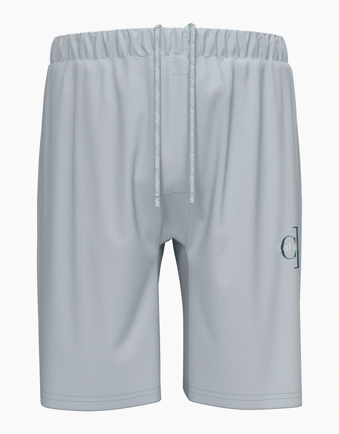 Calvin Klein MONOGRAM SLEEP SHORT Mens Shorts Ballad Blue