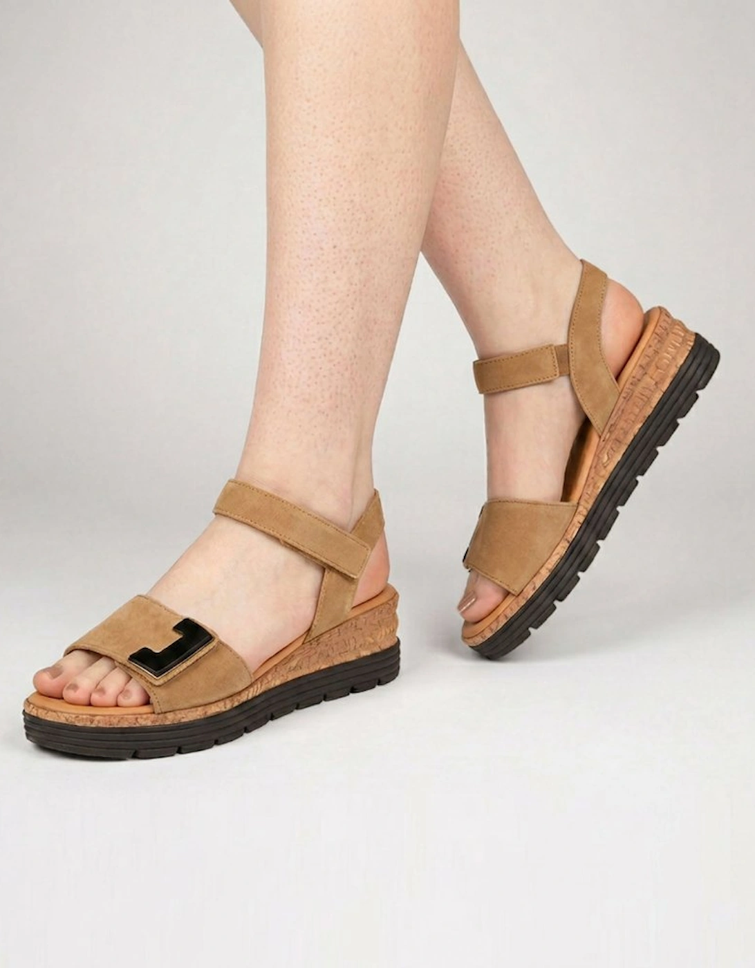 Shout Womens Wedge Heel Sandals