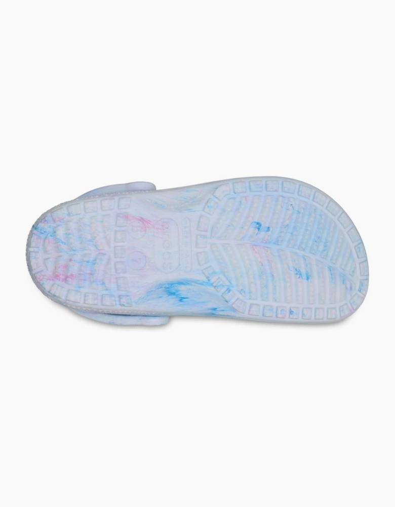 Classic Marbled Womens Clogs