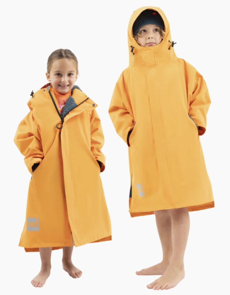 Red Kids Dry Pro Hooded Waterproof Changing Robe