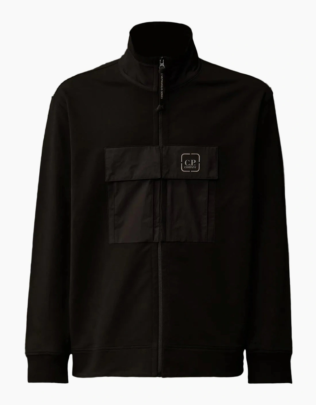 Metropolis Stretch Fleece Zip Sweatshirt, 7 of 6