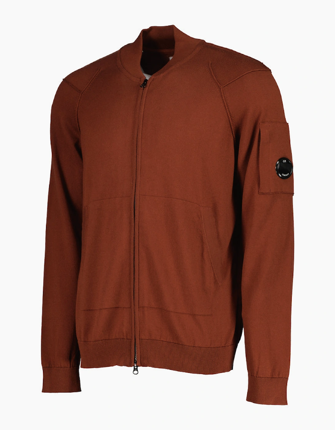 Sea Island Zipped Lens Cardigan