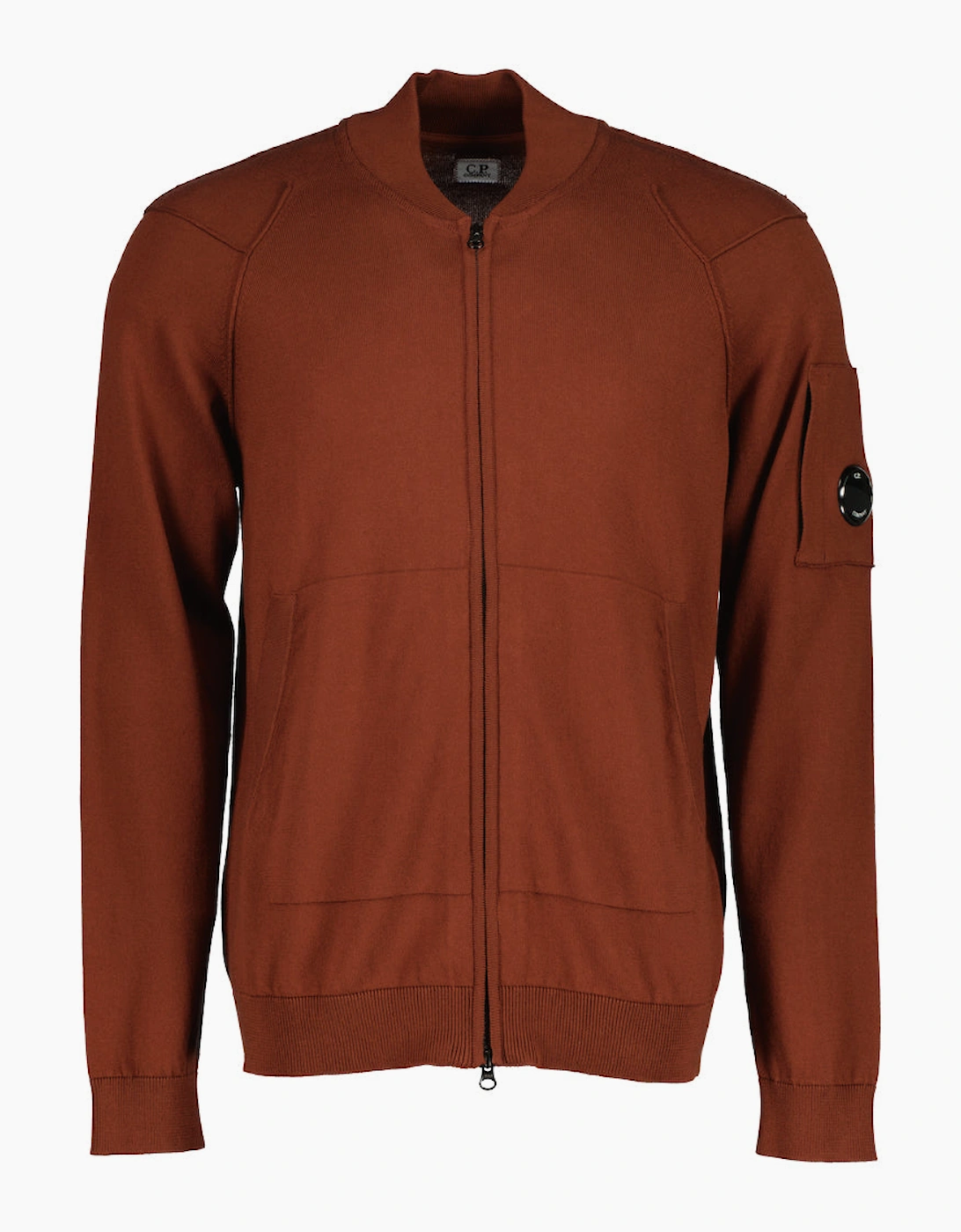 Sea Island Zipped Lens Cardigan, 5 of 4