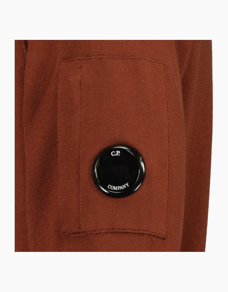 Sea Island Zipped Lens Cardigan