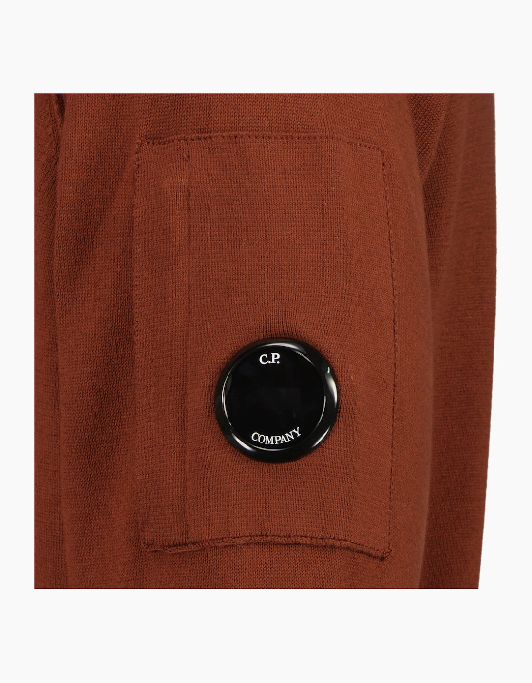 Sea Island Zipped Lens Cardigan