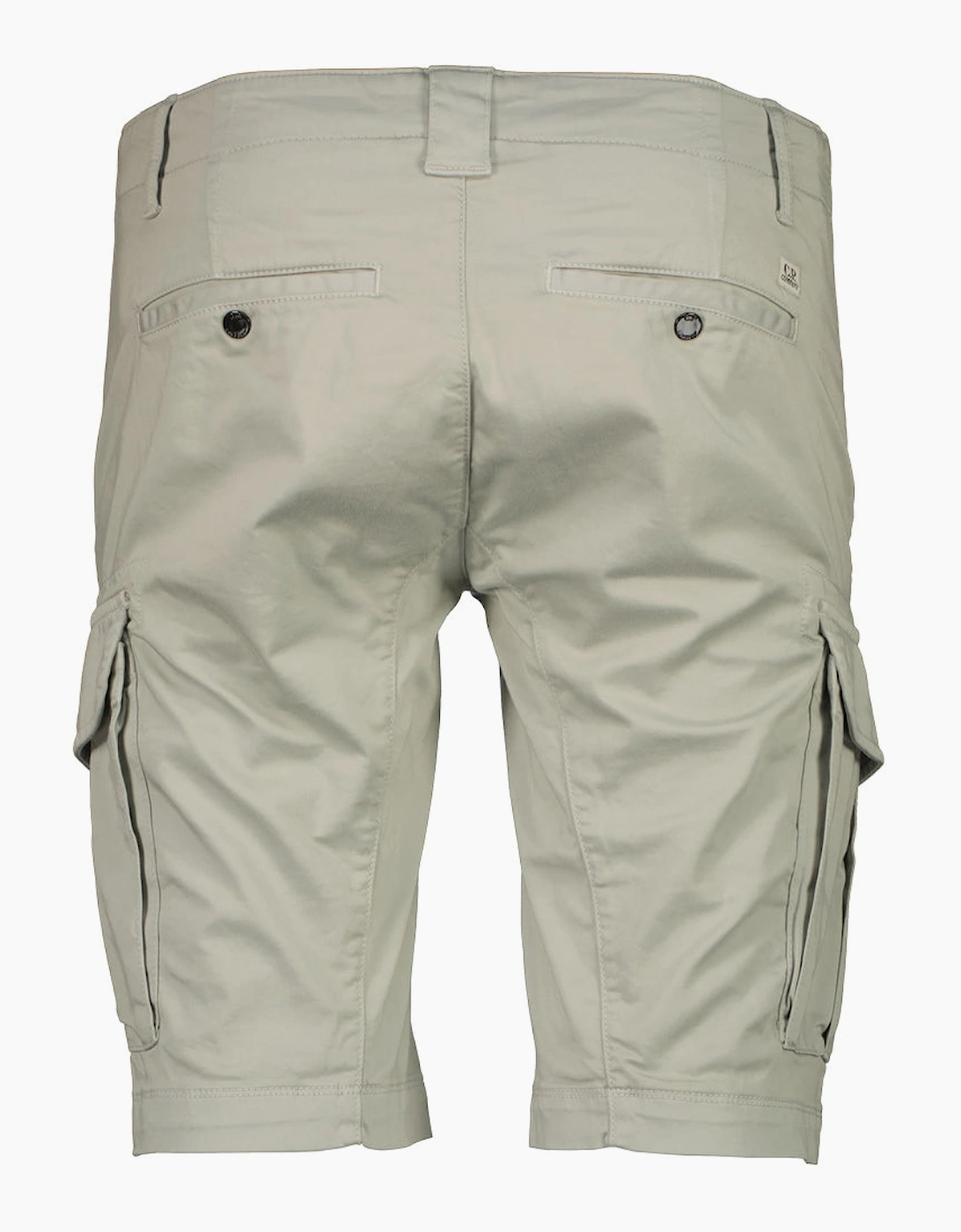 Satin Stretch Lens Cargo Shorts