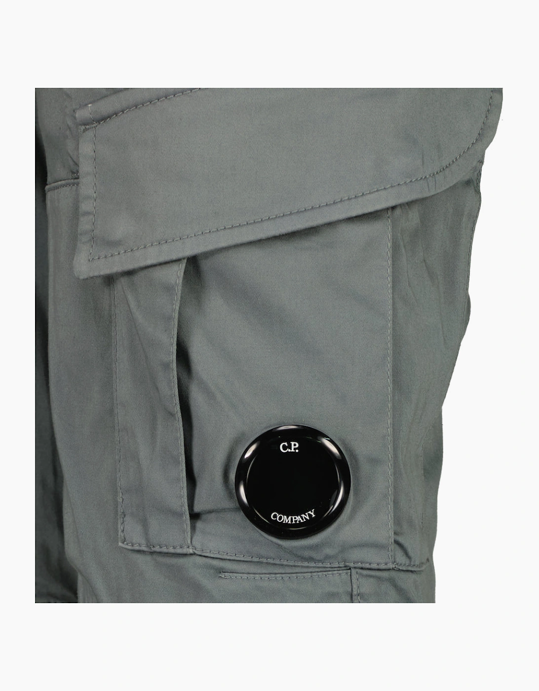 Satin Stretch Lens Cargo Shorts
