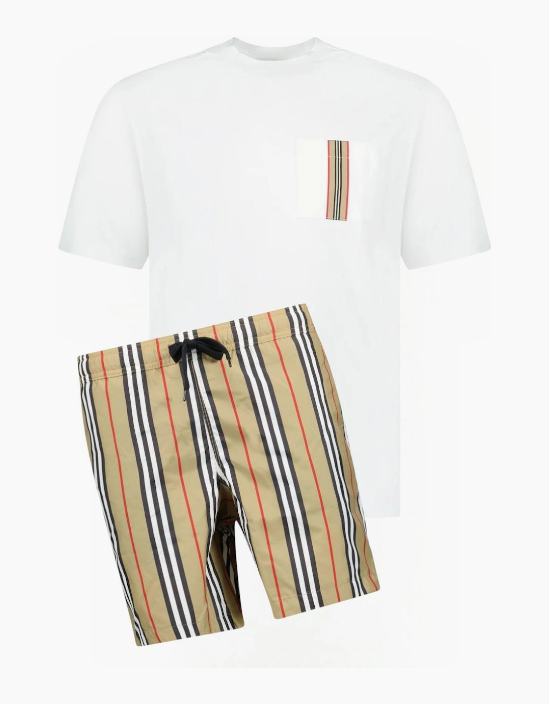 Burberry Check Pocket Shorts Set, 4 of 3