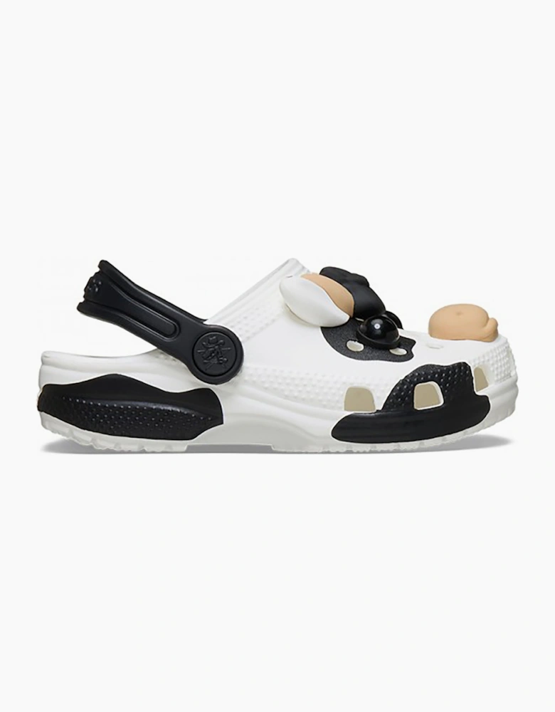 Crocs CLASSIC IAM COW Unisex Kids Clogs White