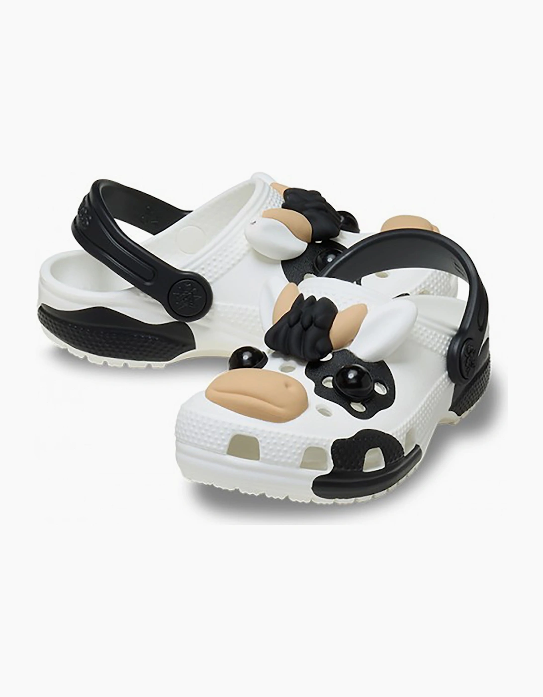 Crocs CLASSIC IAM COW Unisex Kids Clogs White