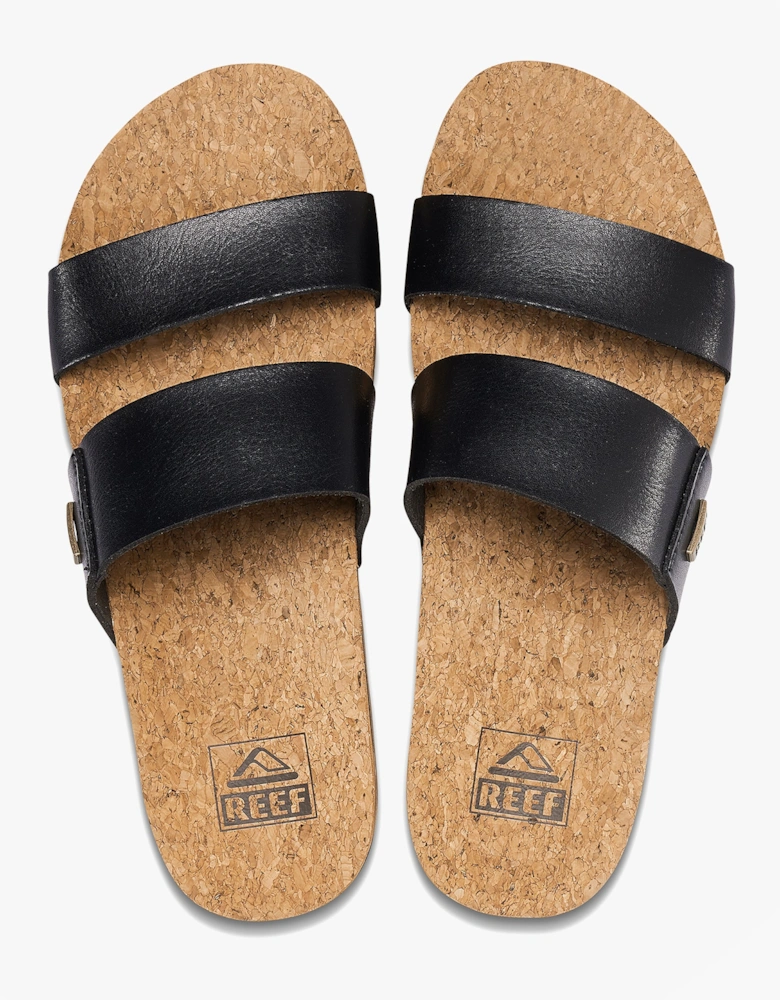 Reef CUSHION VISTA Womens Platform  Sandals Black