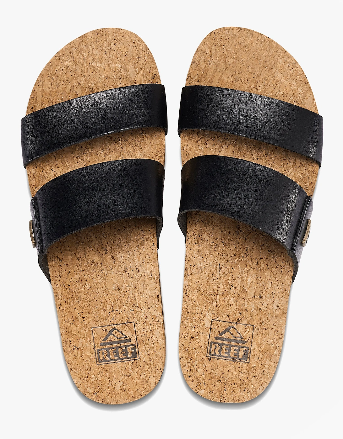 Reef CUSHION VISTA Womens Platform  Sandals Black