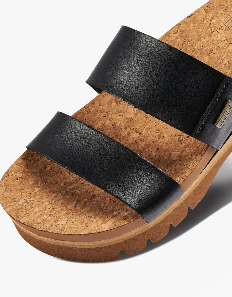 Reef CUSHION VISTA Womens Platform  Sandals Black