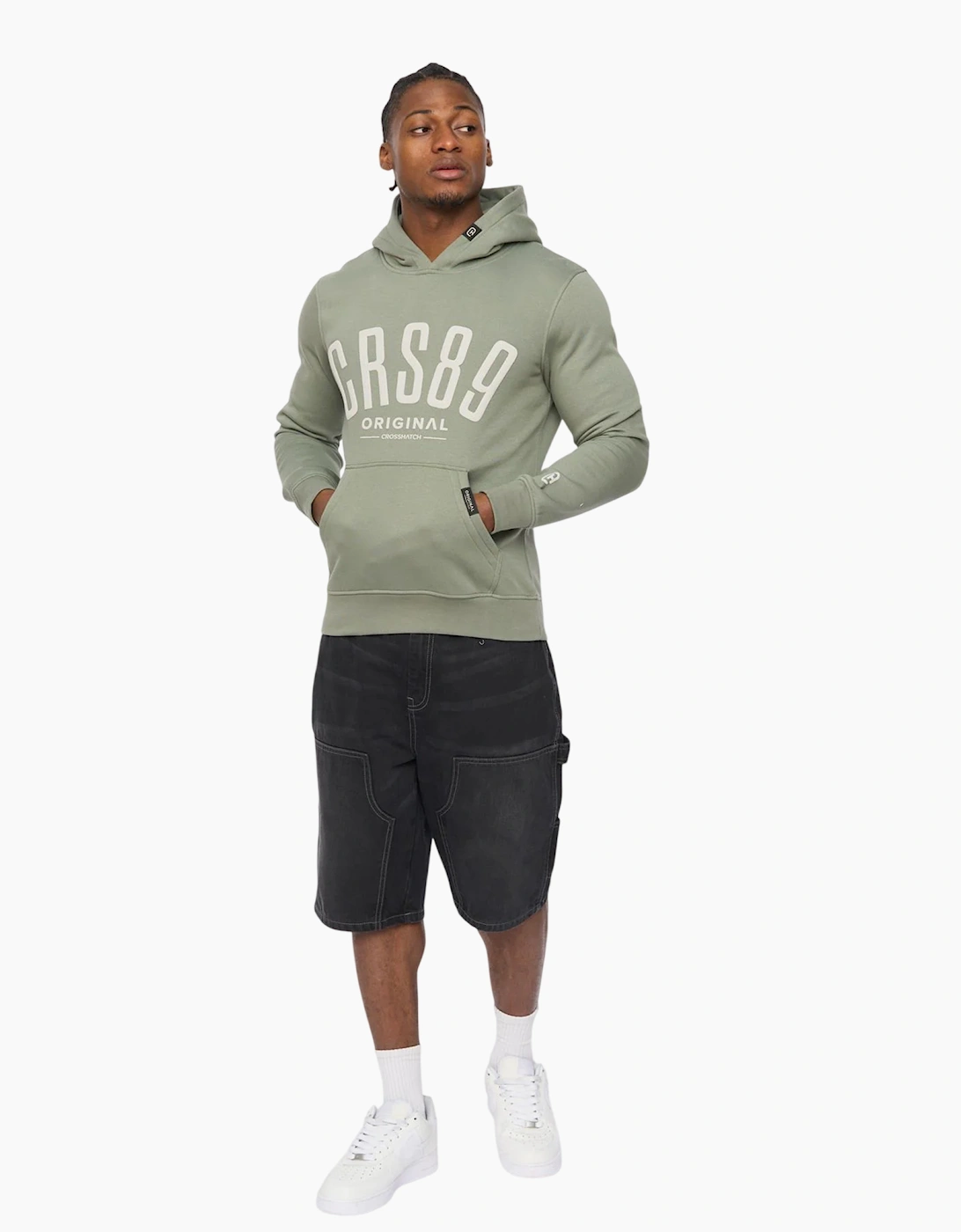 Crosshatch Mens Hallfell Hoodie