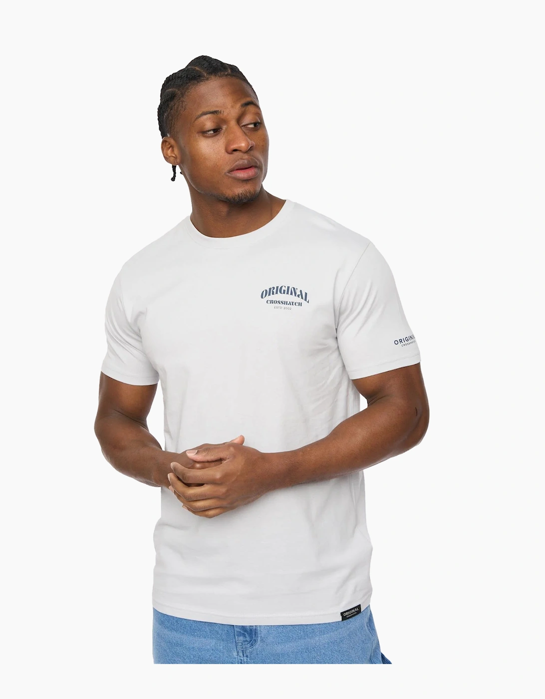 Crosshatch Mens Labstock T-Shirt, 5 of 4