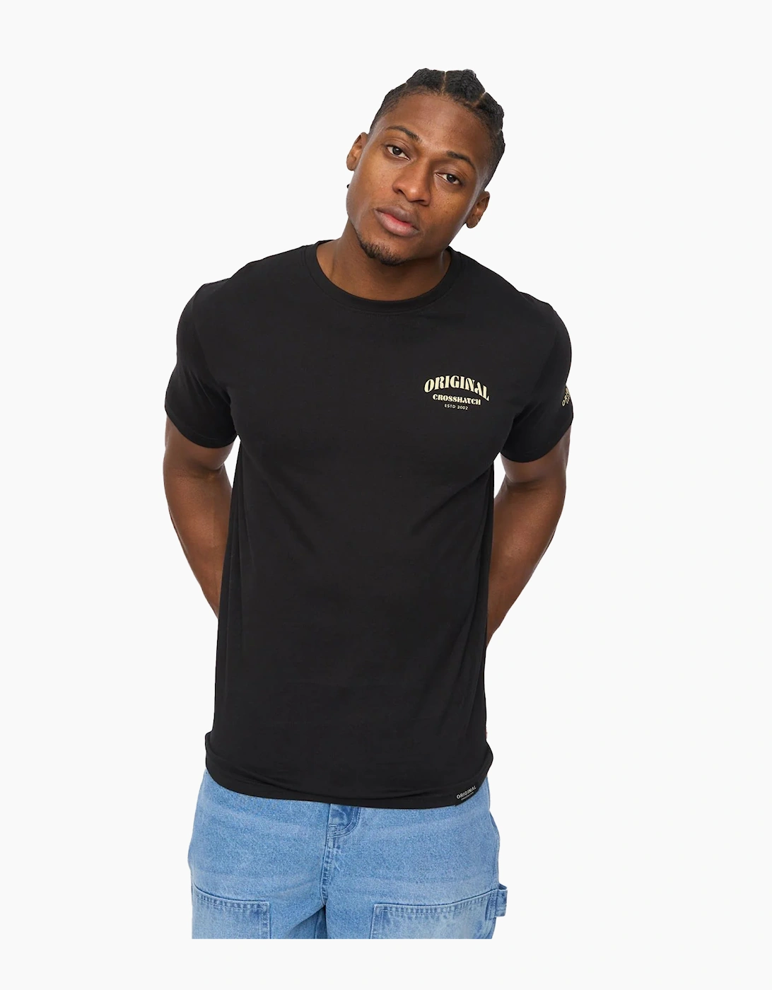 Crosshatch Mens Labstock T-Shirt, 4 of 3