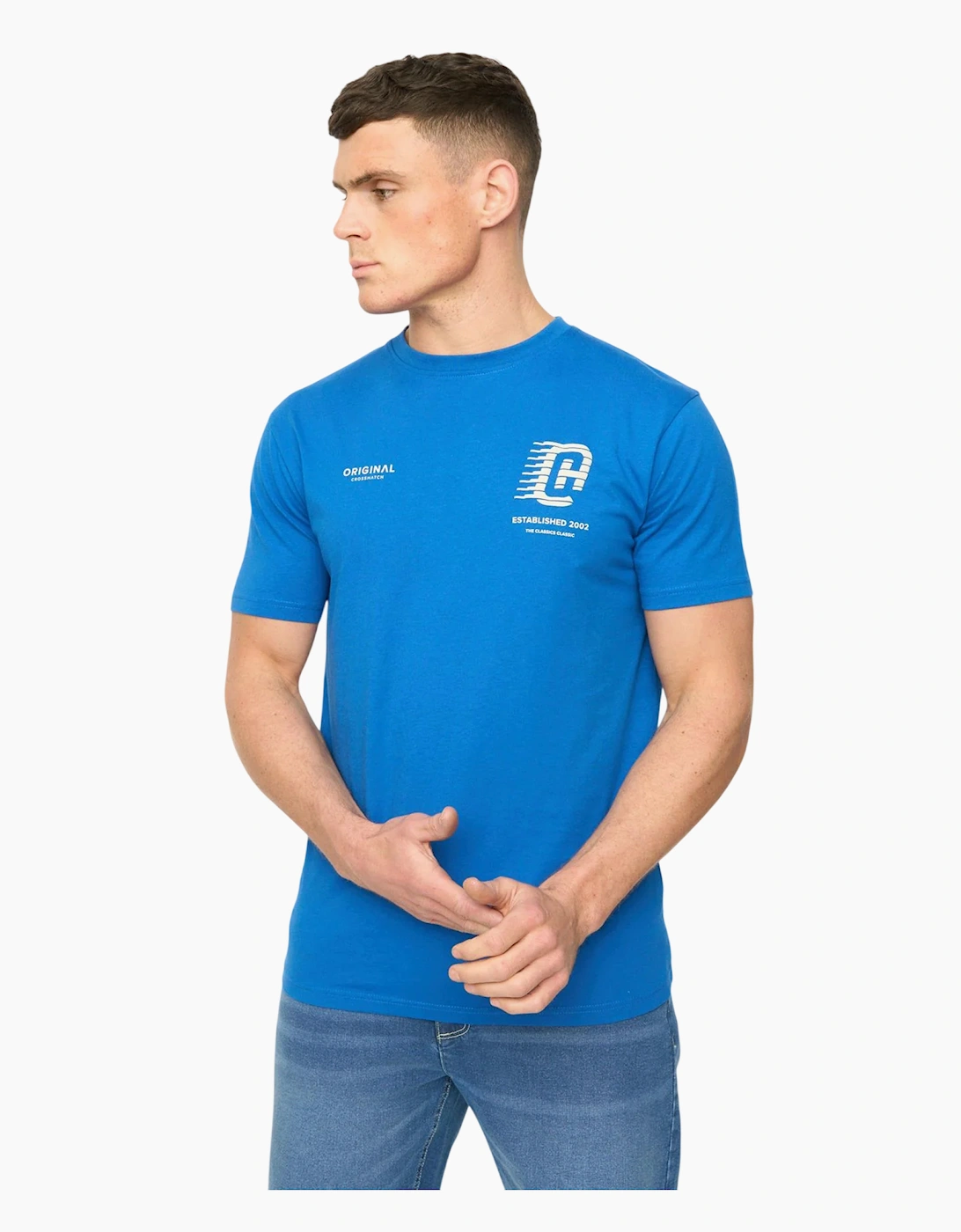 Crosshatch Mens Morville Cotton T-Shirt, 4 of 3