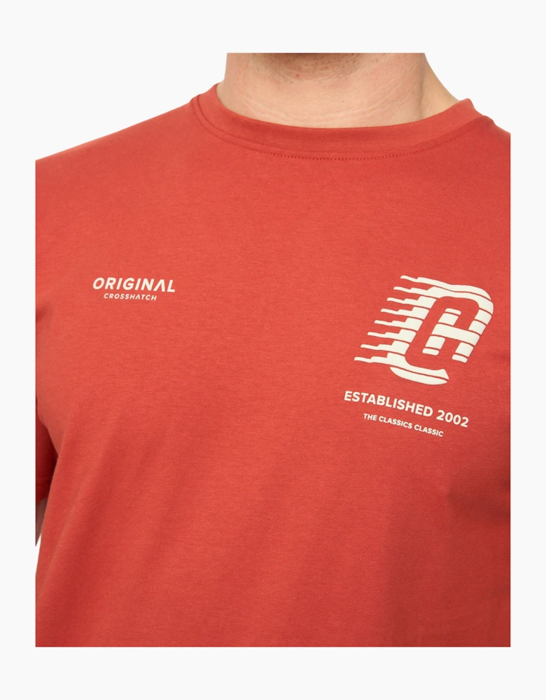 Crosshatch Mens Morville Cotton T-Shirt