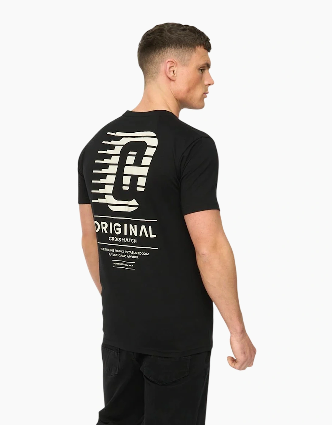 Crosshatch Mens Morville Cotton T-Shirt