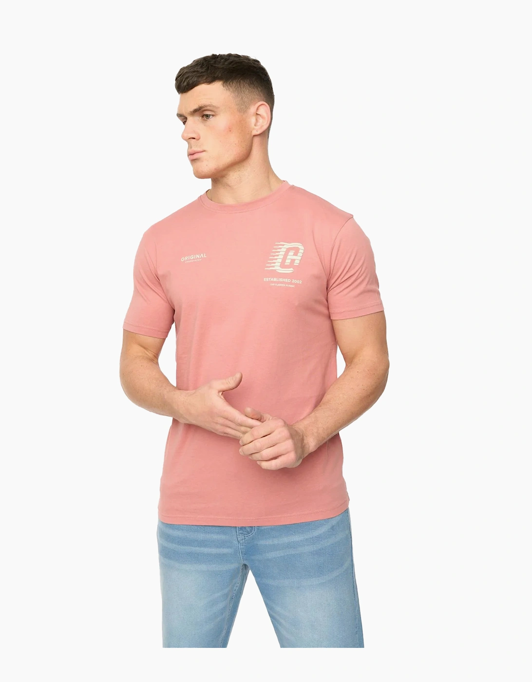 Crosshatch Mens Morville Cotton T-Shirt, 4 of 3