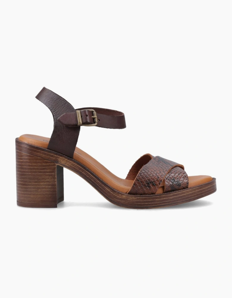 Georgia Womens Heeled Sandals