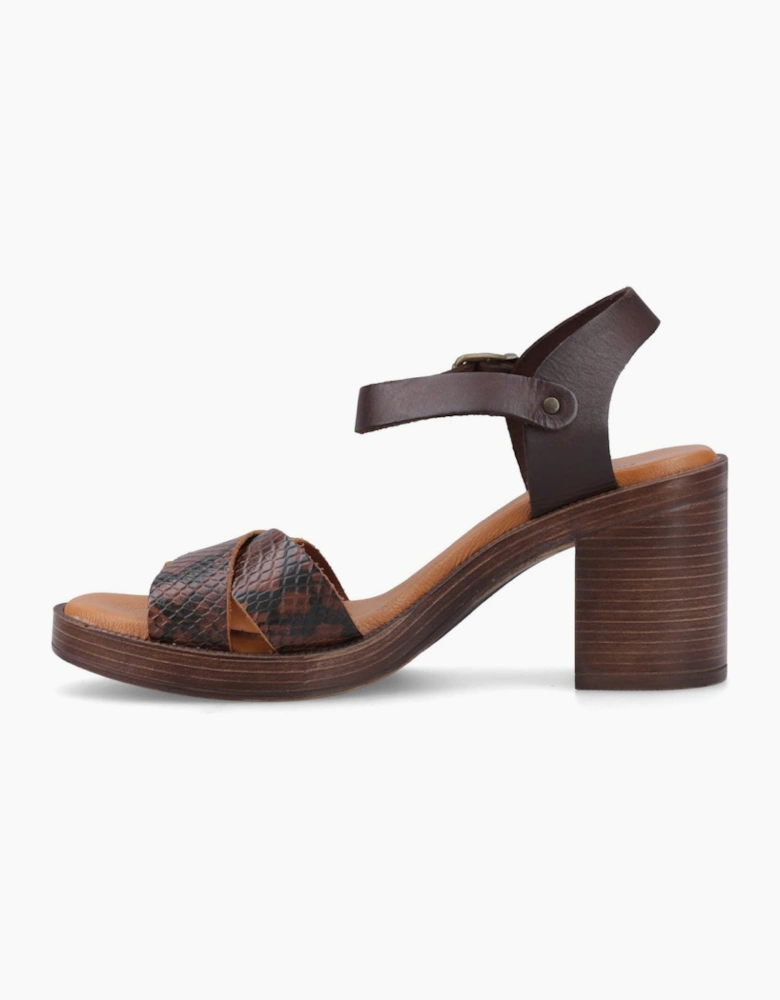 Georgia Womens Heeled Sandals