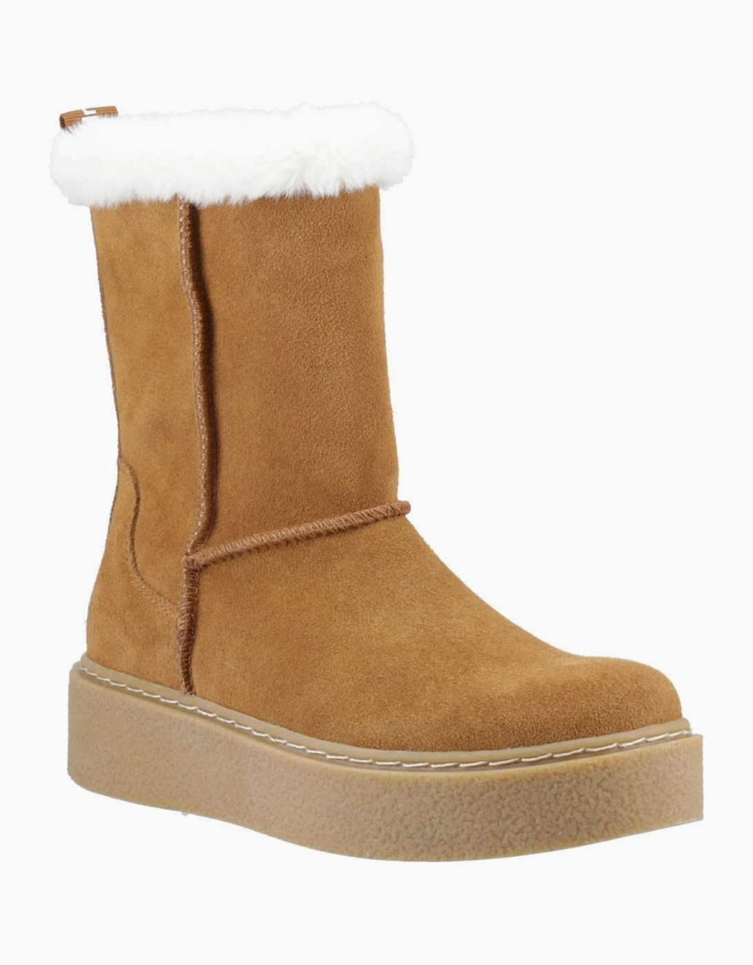 Becca Womens Calf Boots, 6 of 5