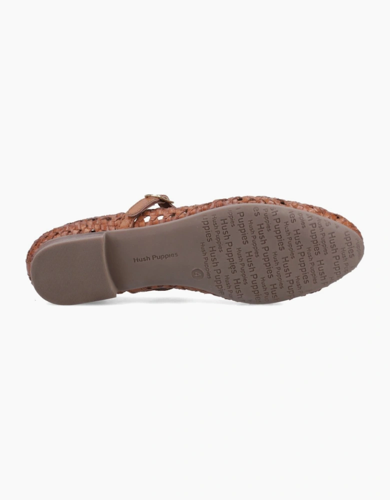 Delaney Woven Womens Mary Jane Shoes