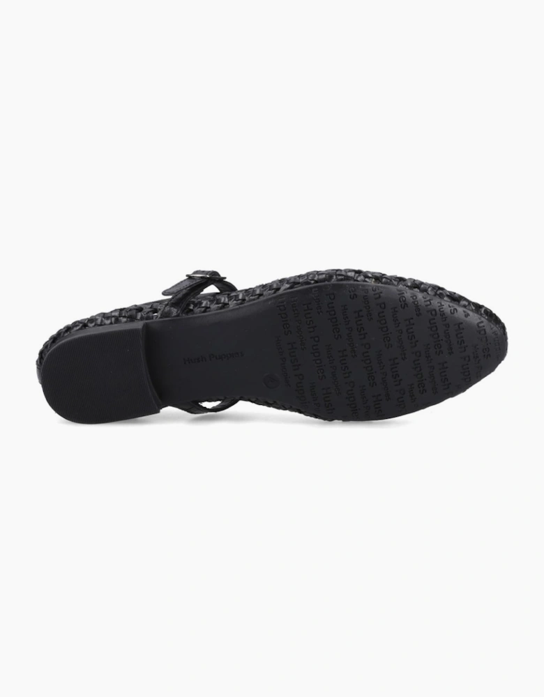 Delaney Woven Womens Mary Jane Shoes