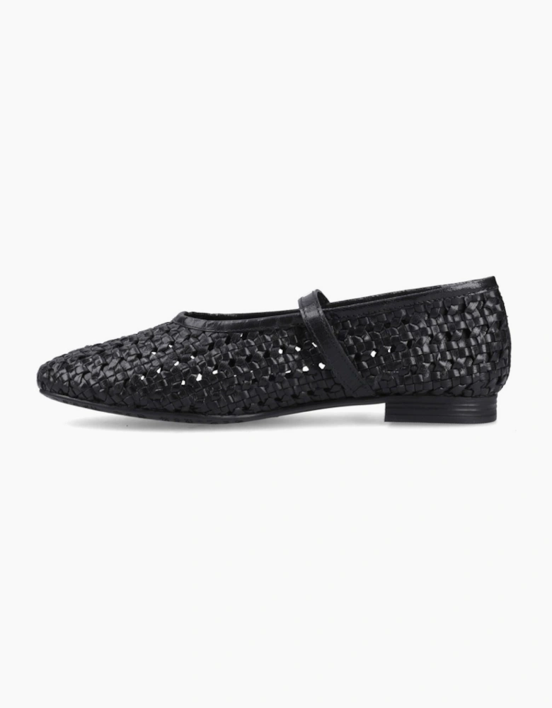 Delaney Woven Womens Mary Jane Shoes