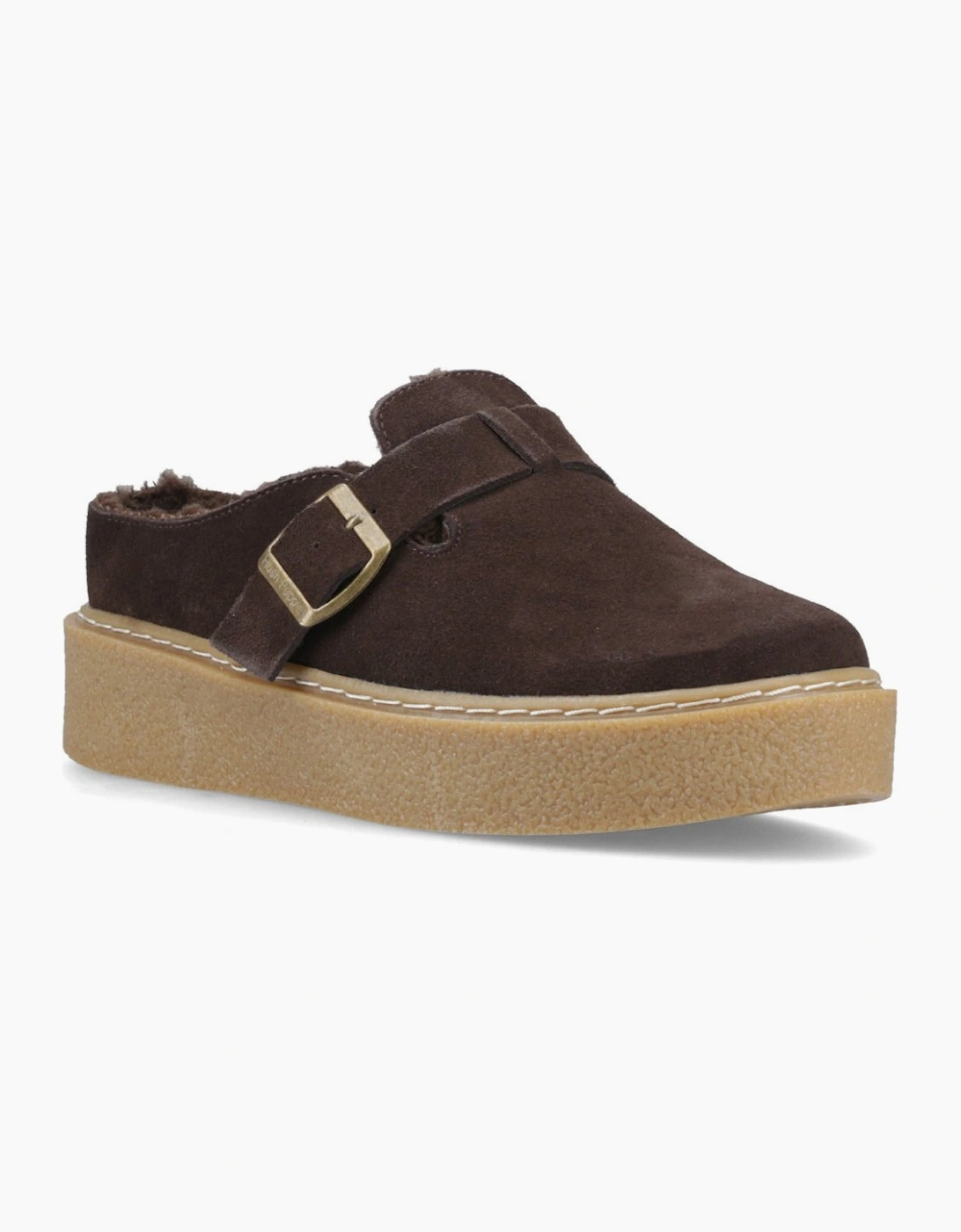 Blanche Fur Womens Mules, 6 of 5