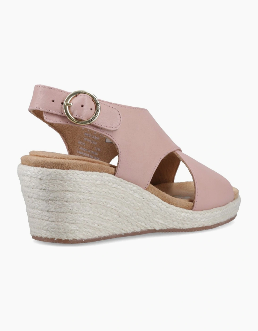 Willow Rattan Womens Wedge Sandals