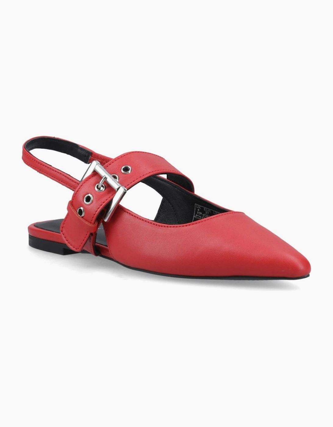 Diya Buckle Womens Mary Jane Shoes, 6 of 5