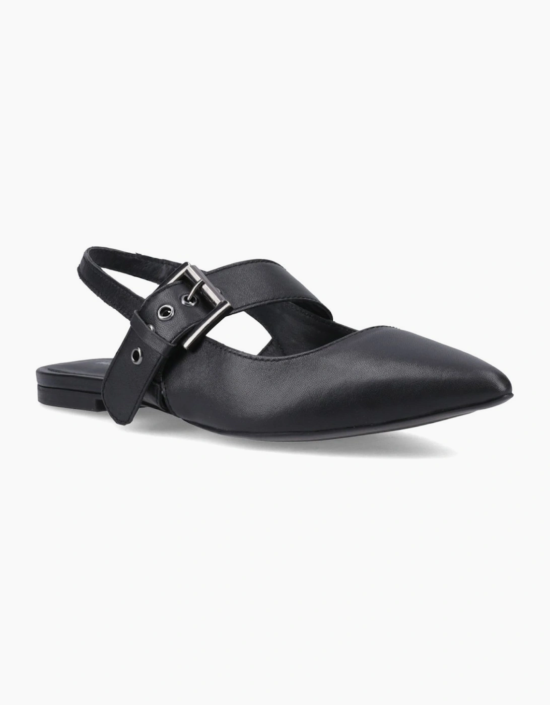 Diya Buckle Womens Mary Jane Shoes, 6 of 5