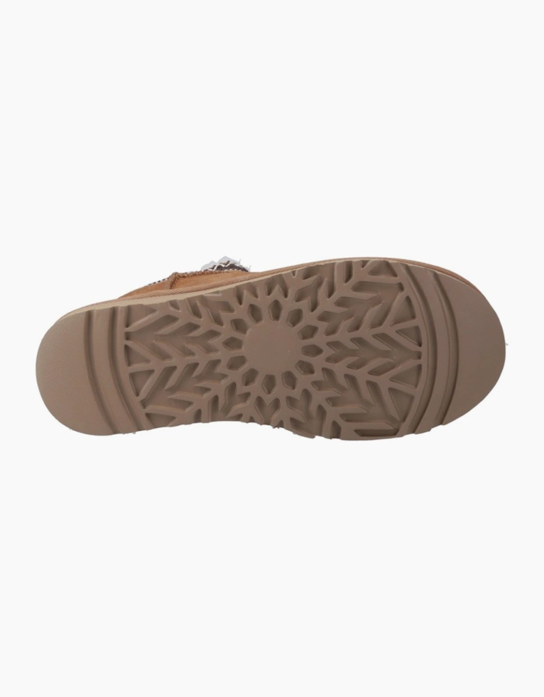 Sloane Womens Bootie Slippers