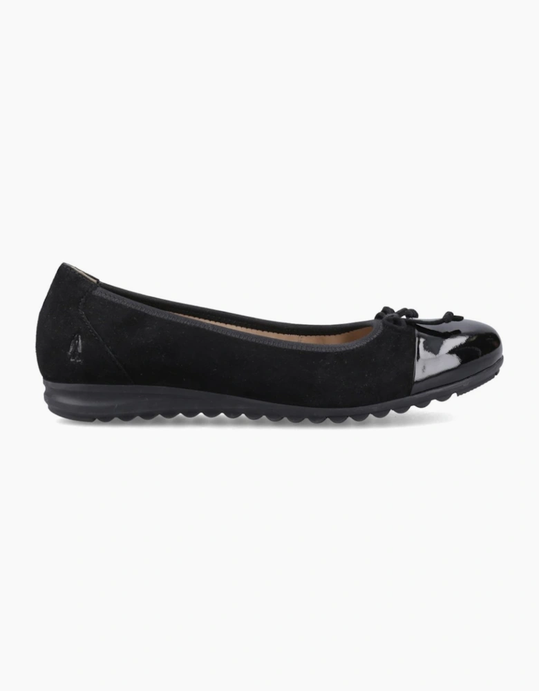 Laurie Toe Cap Womens Ballerinas