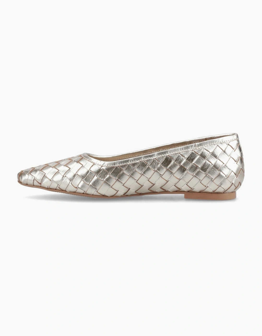 Darla Woven Womens Ballerinas
