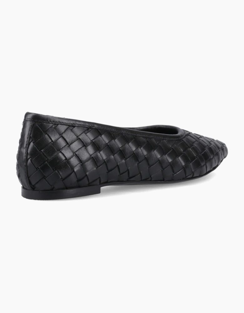 Darla Woven Womens Ballerinas