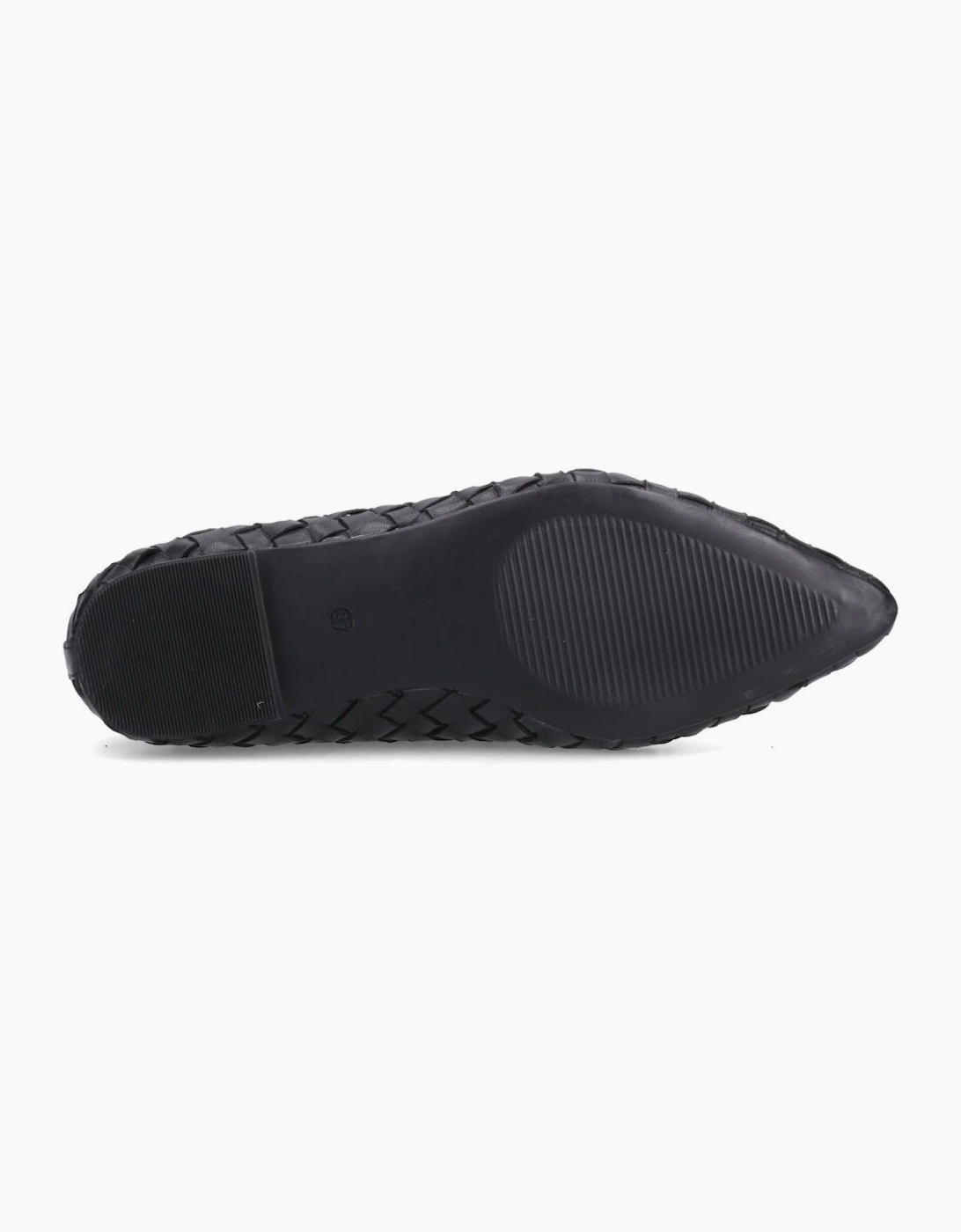 Darla Woven Womens Ballerinas