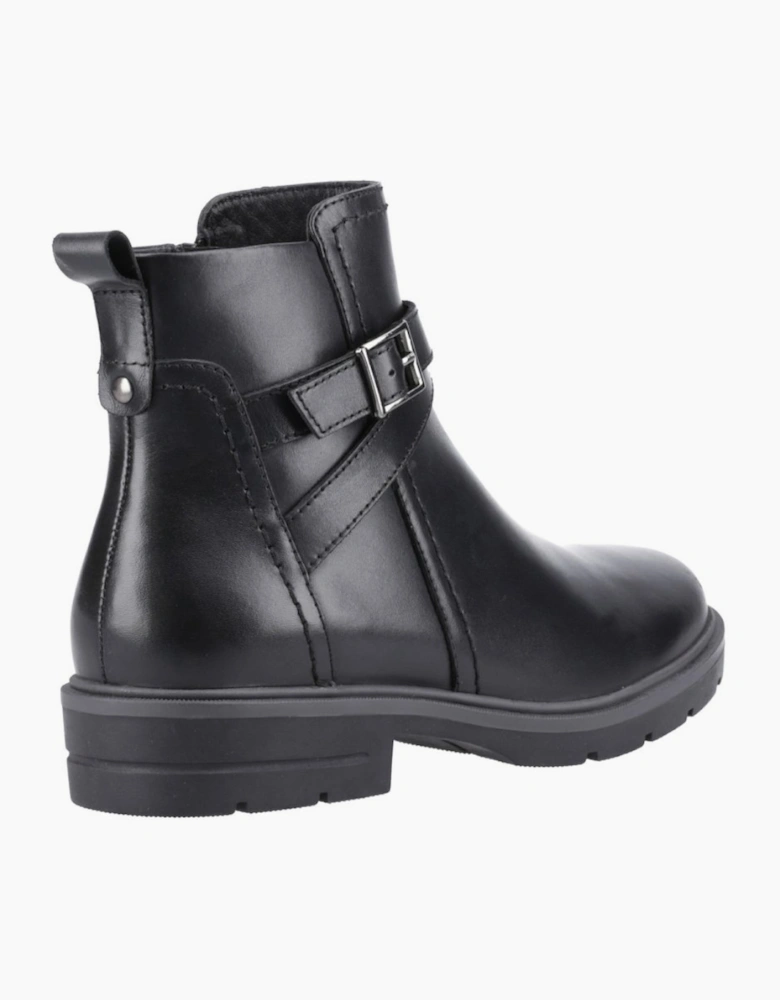 Tove Buckle Womens Ankle Boots