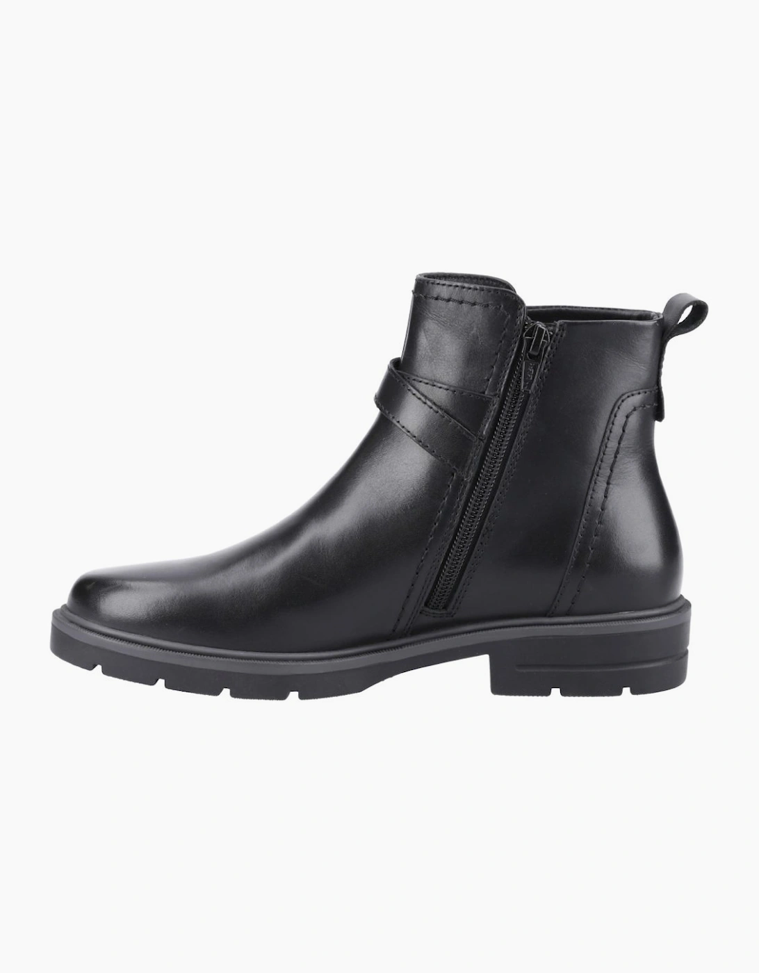 Tove Buckle Womens Ankle Boots