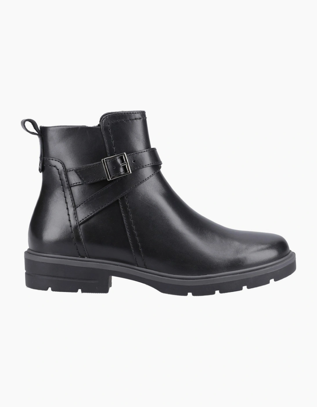 Tove Buckle Womens Ankle Boots