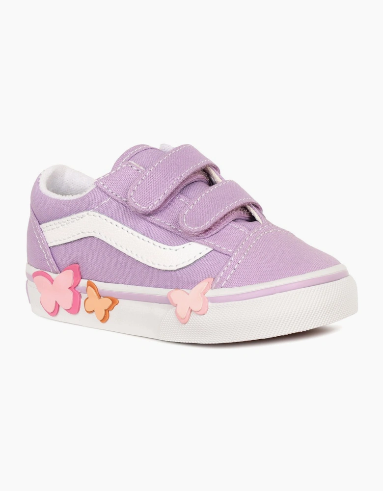 Old Skool Butterfly Girls Infant Canvas Shoes