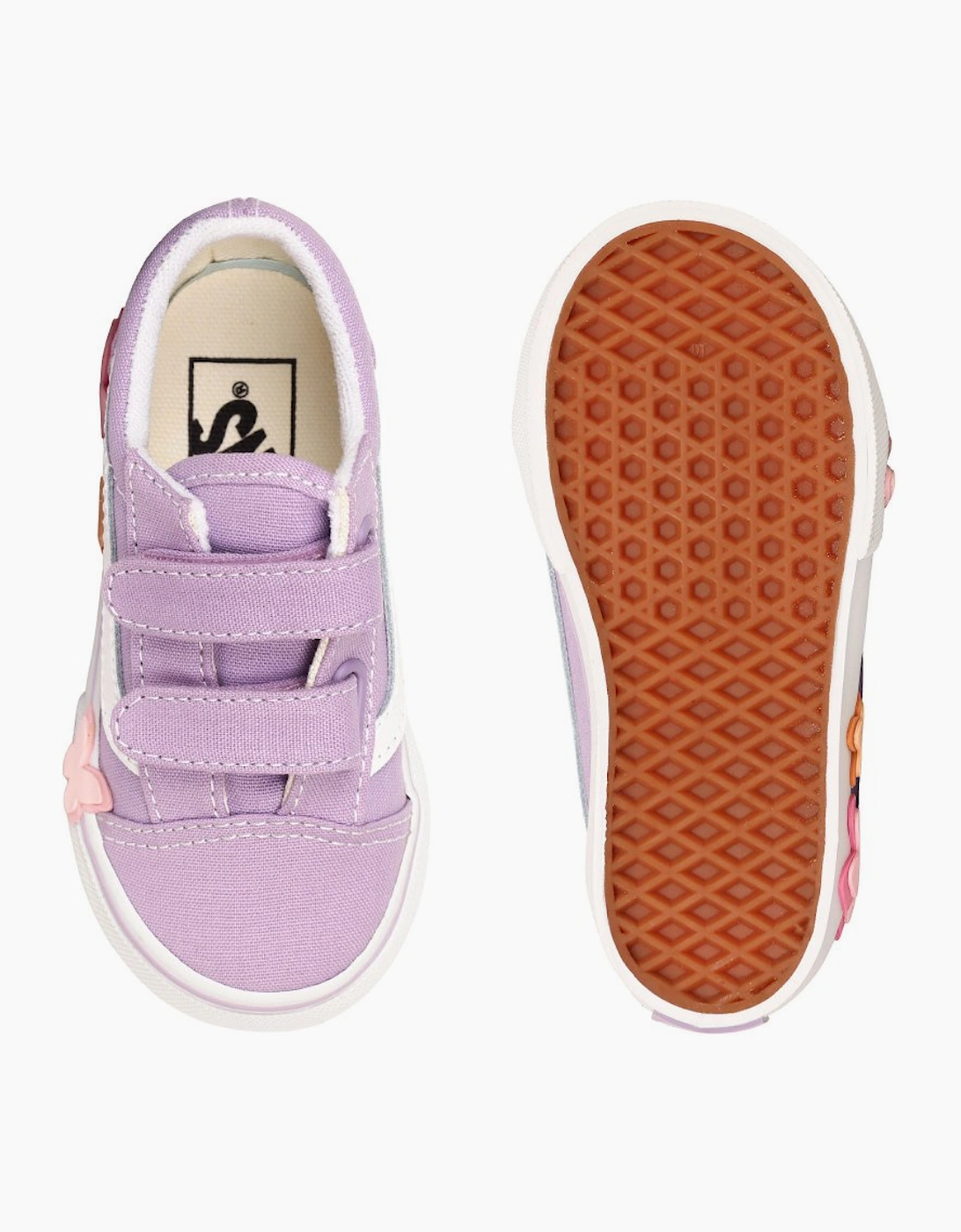Old Skool Butterfly Girls Infant Canvas Shoes