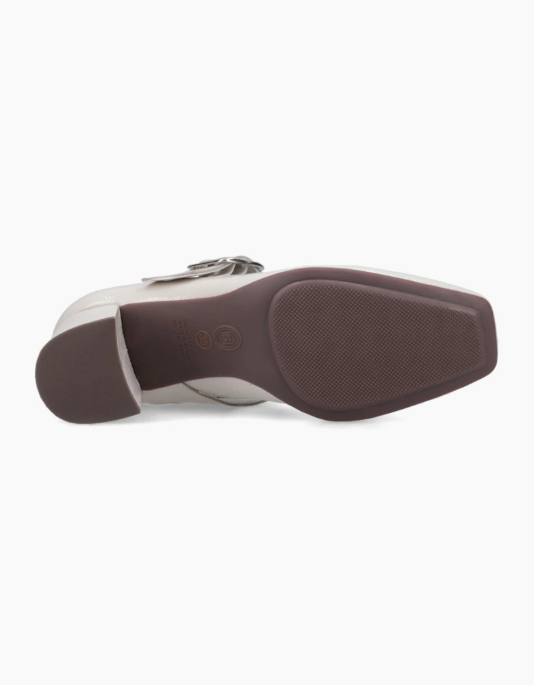 Celcilia Buckle Womens Court Shoes