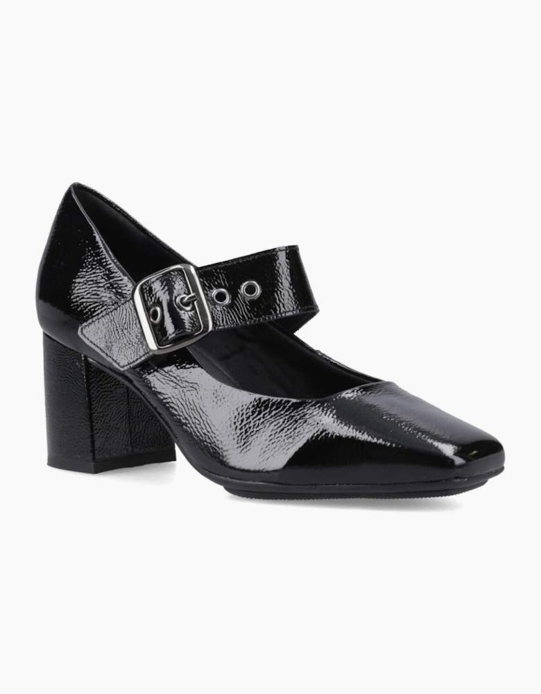 Celcilia Buckle Womens Court Shoes