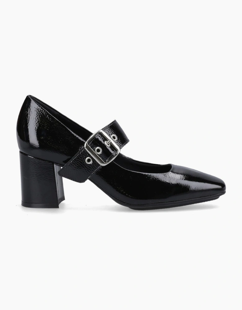 Celcilia Buckle Womens Court Shoes