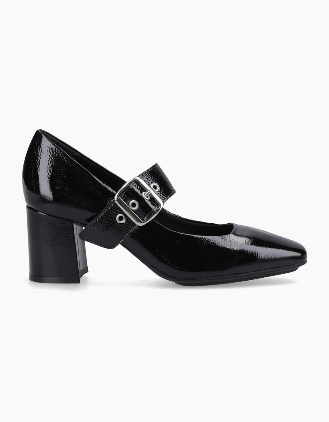 Celcilia Buckle Womens Court Shoes