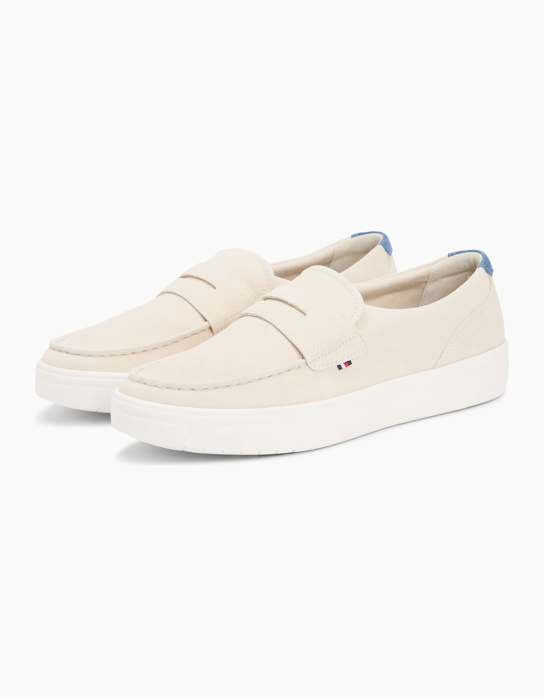 Tommy Hilfiger MODERN LIGHT HYBRID Mens Loafer Shoes Classic Beige