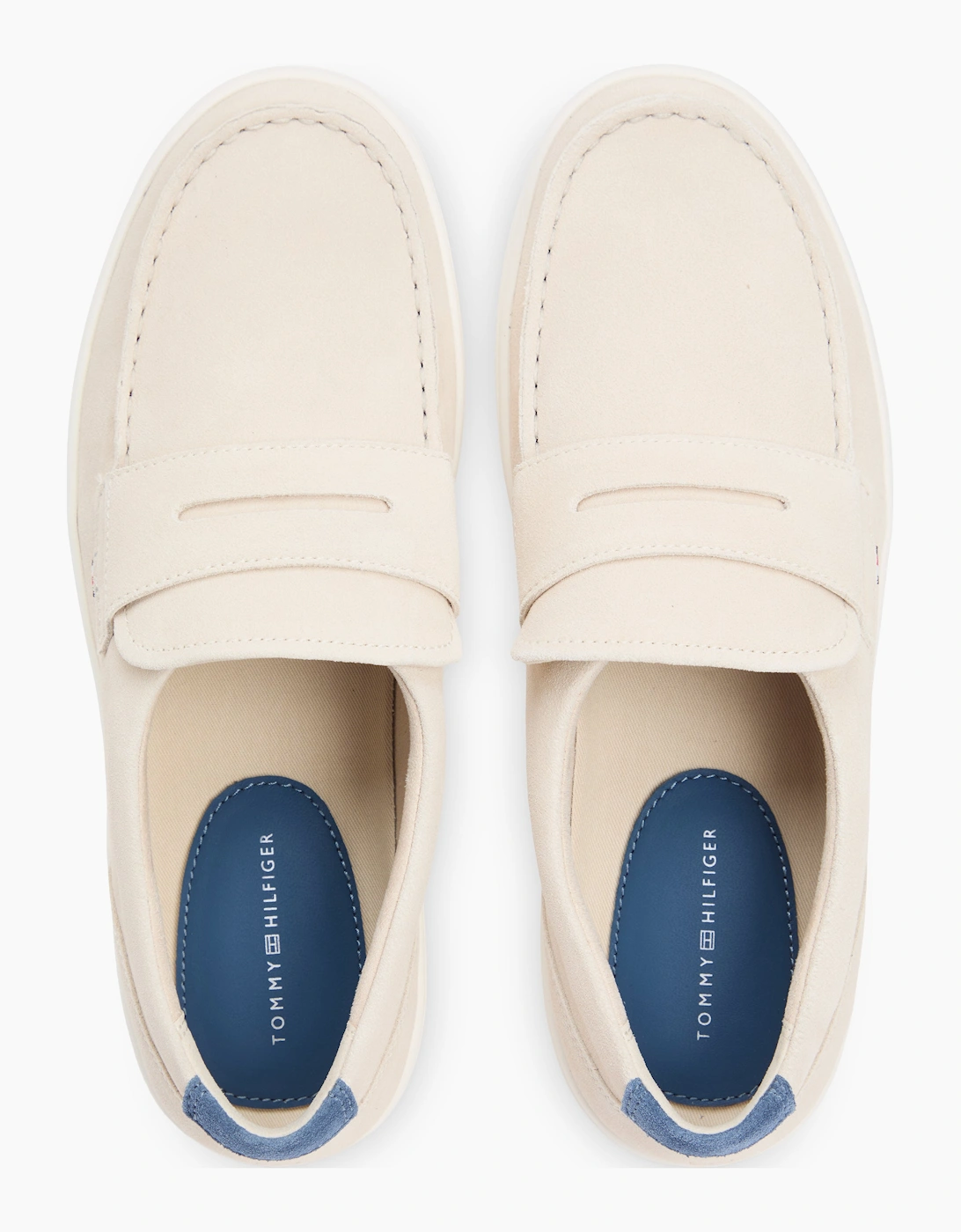Tommy Hilfiger MODERN LIGHT HYBRID Mens Loafer Shoes Classic Beige